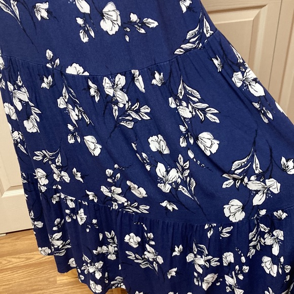 Ripe Pippa Peasant Floral Maxi Maternity Dress Sz L - Picture 3 of 11